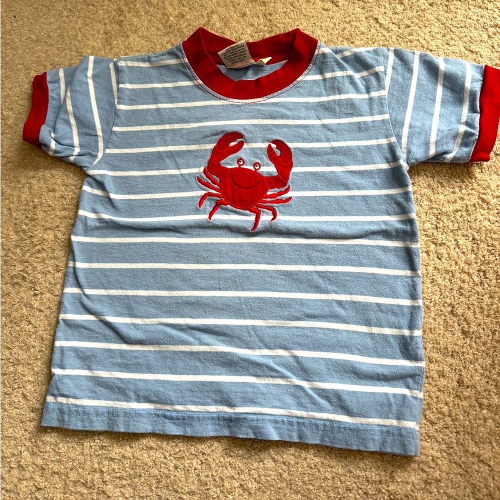 Luigi Kids Crab Shirt size 5